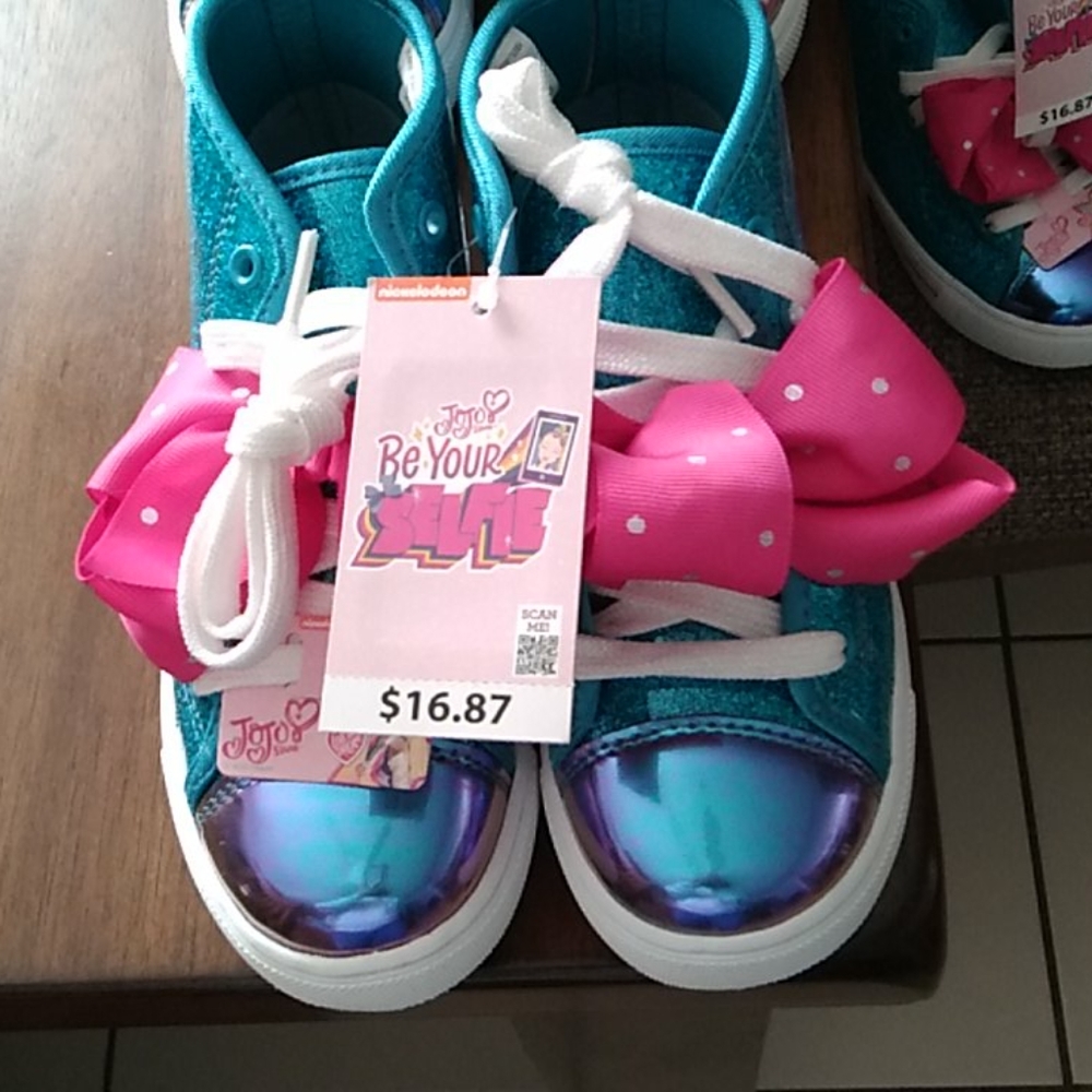 Jojo Siwa high top sneakers FINAL PRICE!